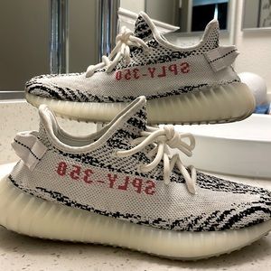 Zebra Yeezys-certified by grailstorm-size 6
